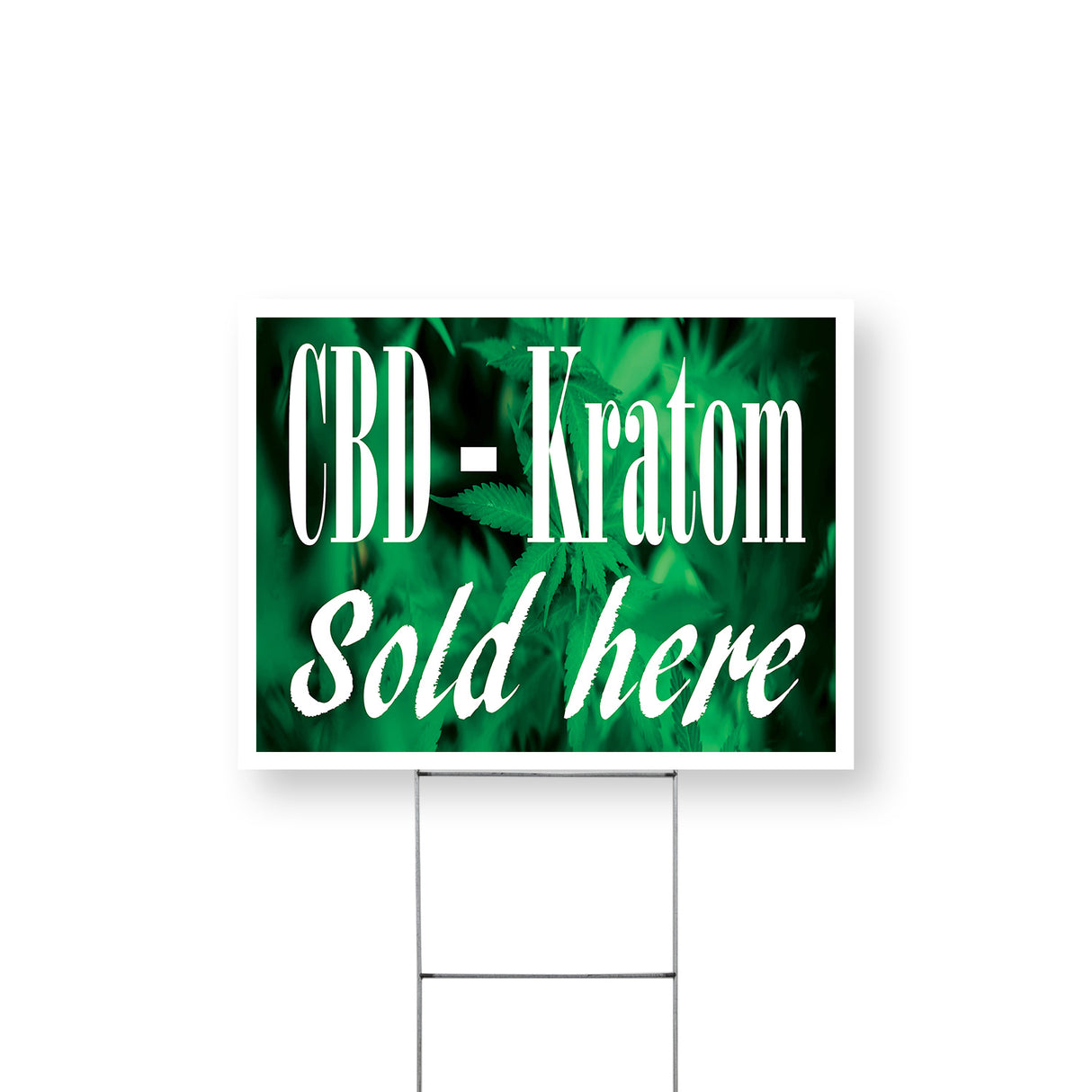 CBD and Kratom Sold Here