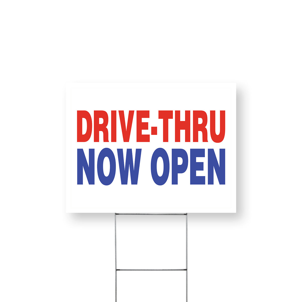 Drive Thru Now Open