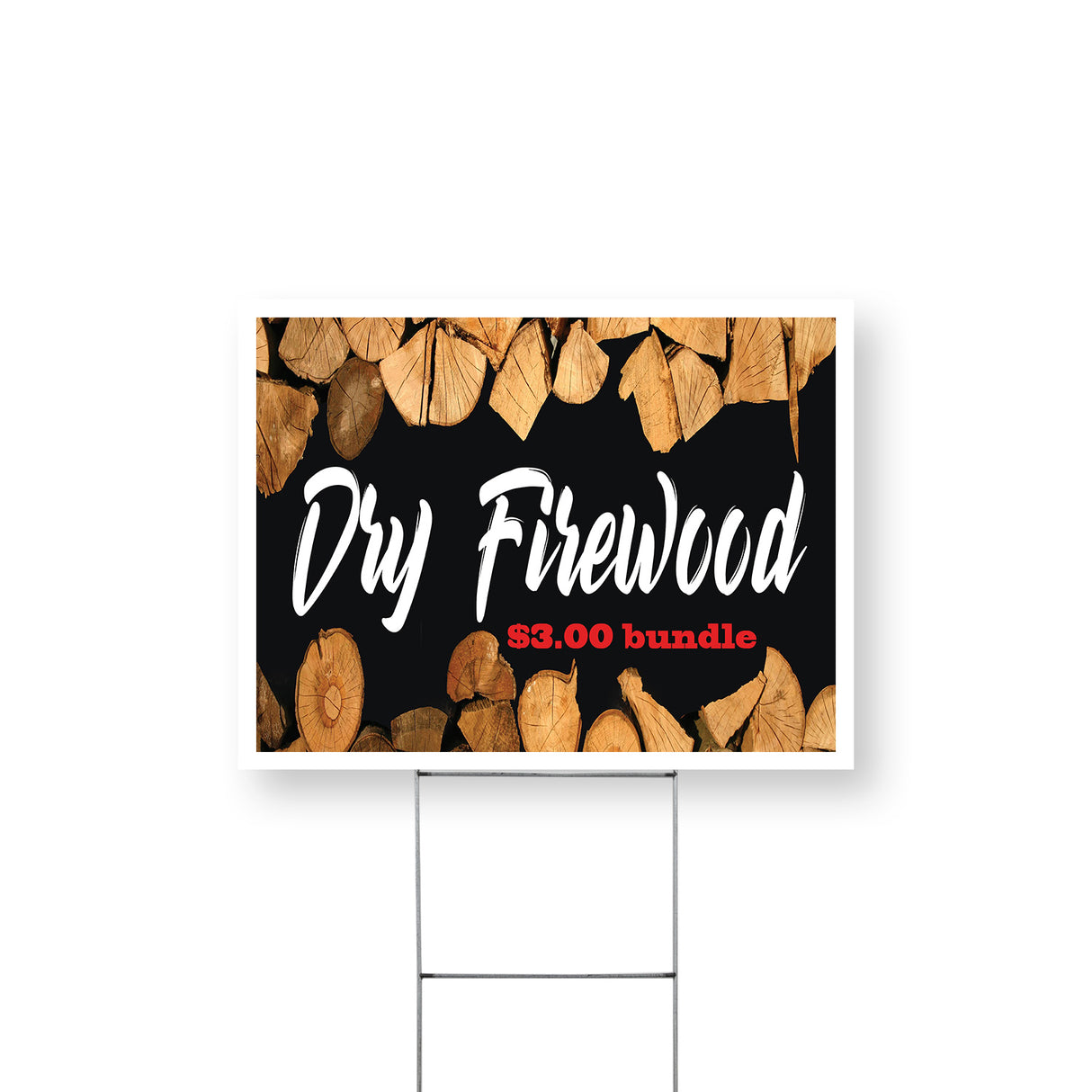 Dry Firewood $3.00 a Bundle