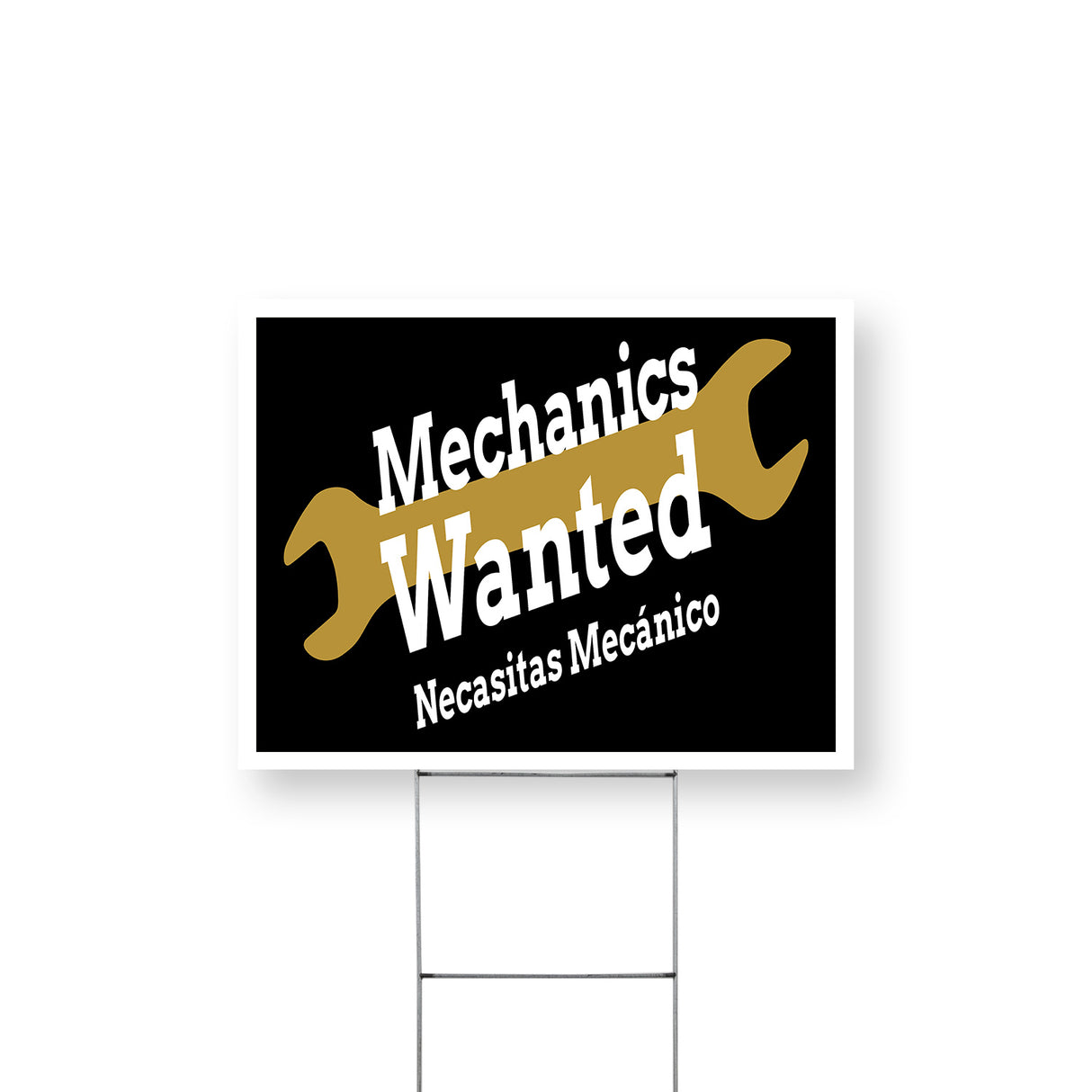 Mechanics Wanted English Spanish