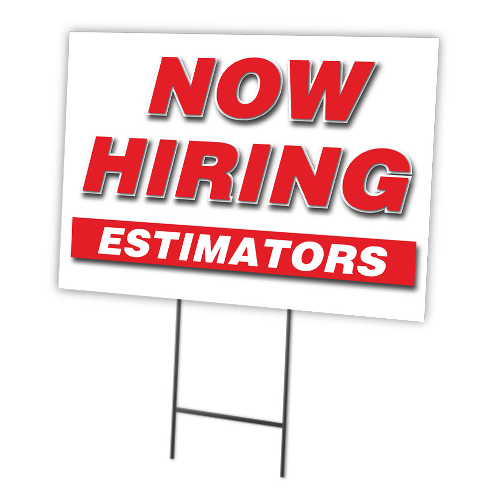 Now Hiring Estimators