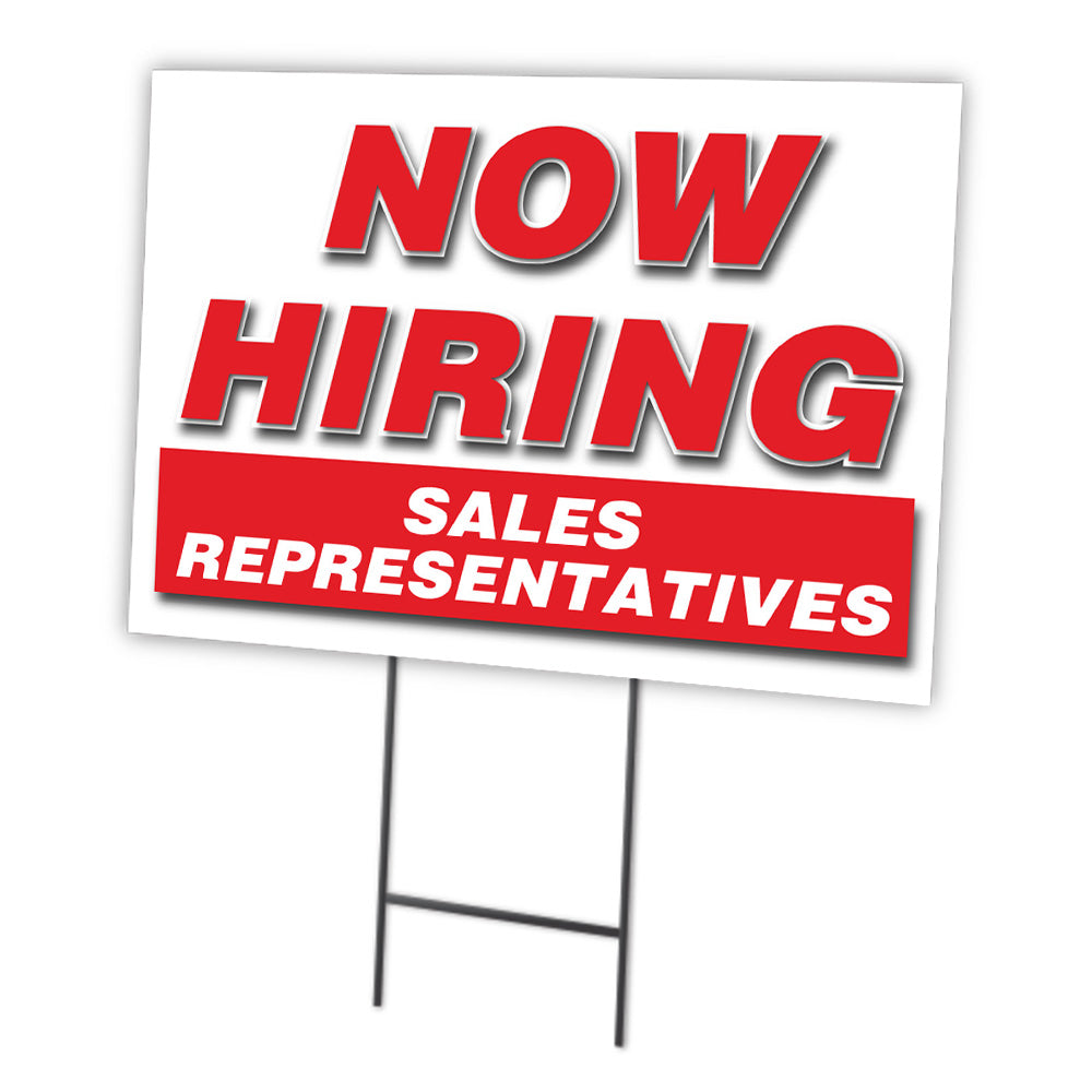 Now Hiring Sales Representatives