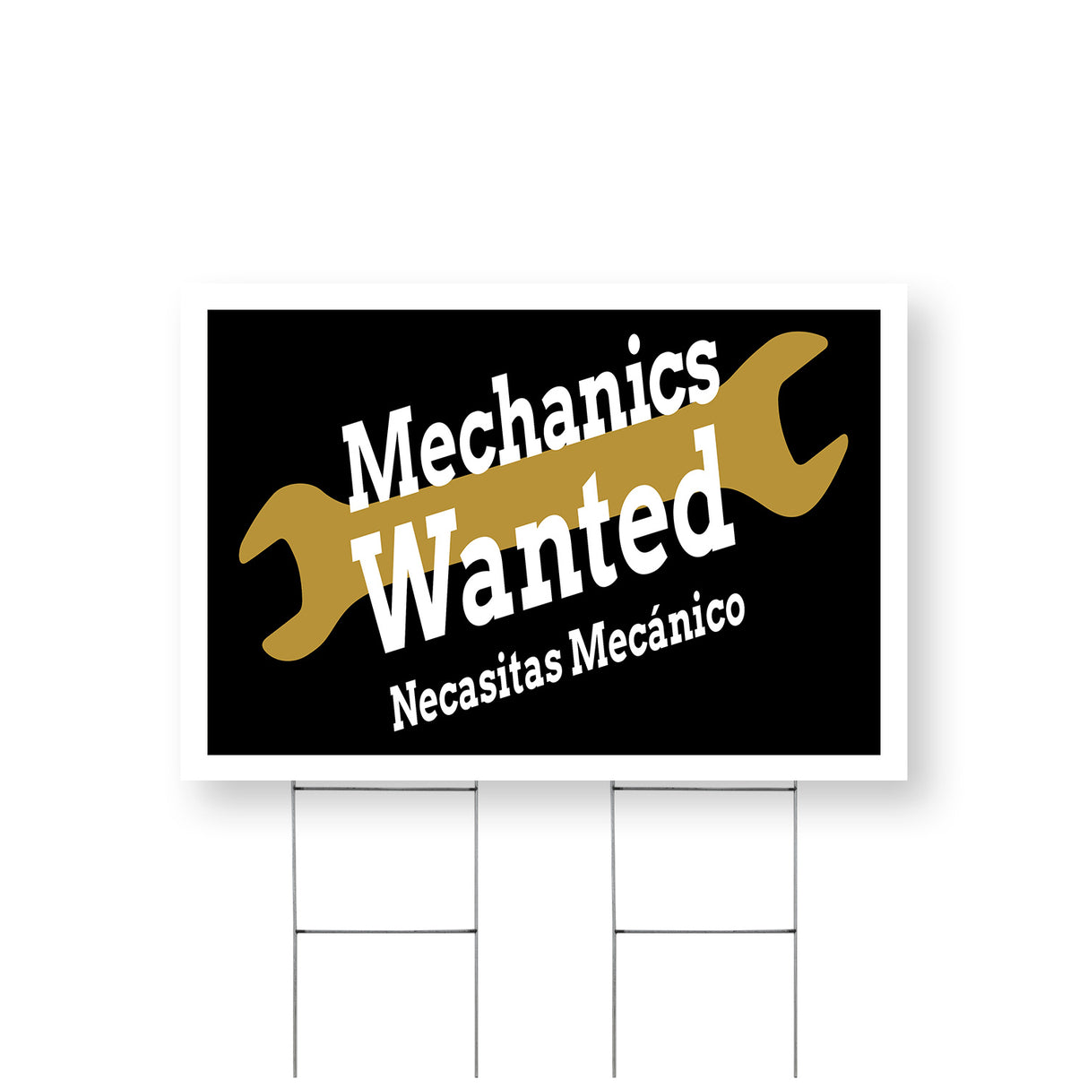 Mechanics Wanted English Spanish