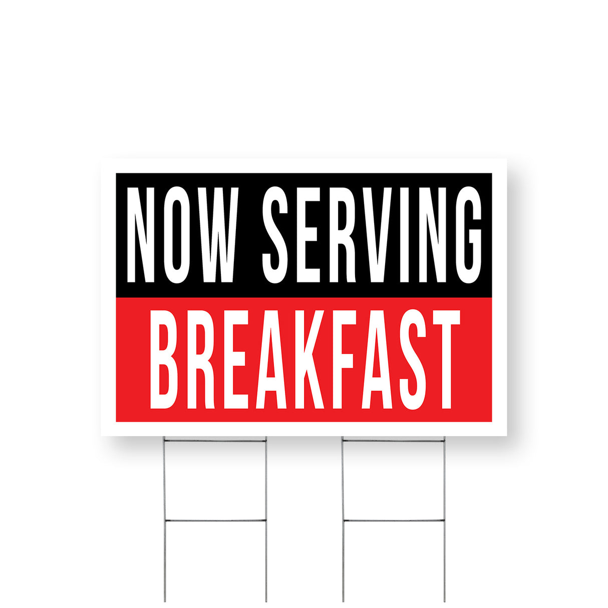 Now Serving Breakfast
