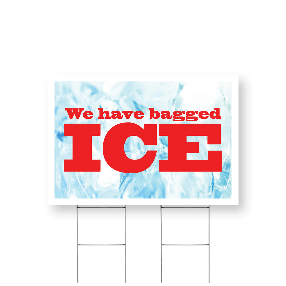 We Have Bagged Ice