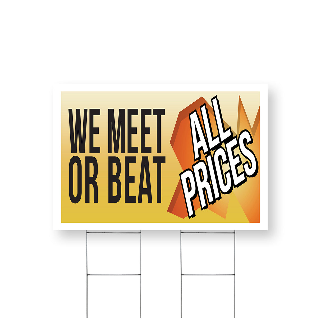 We Meet or Beat All Prices