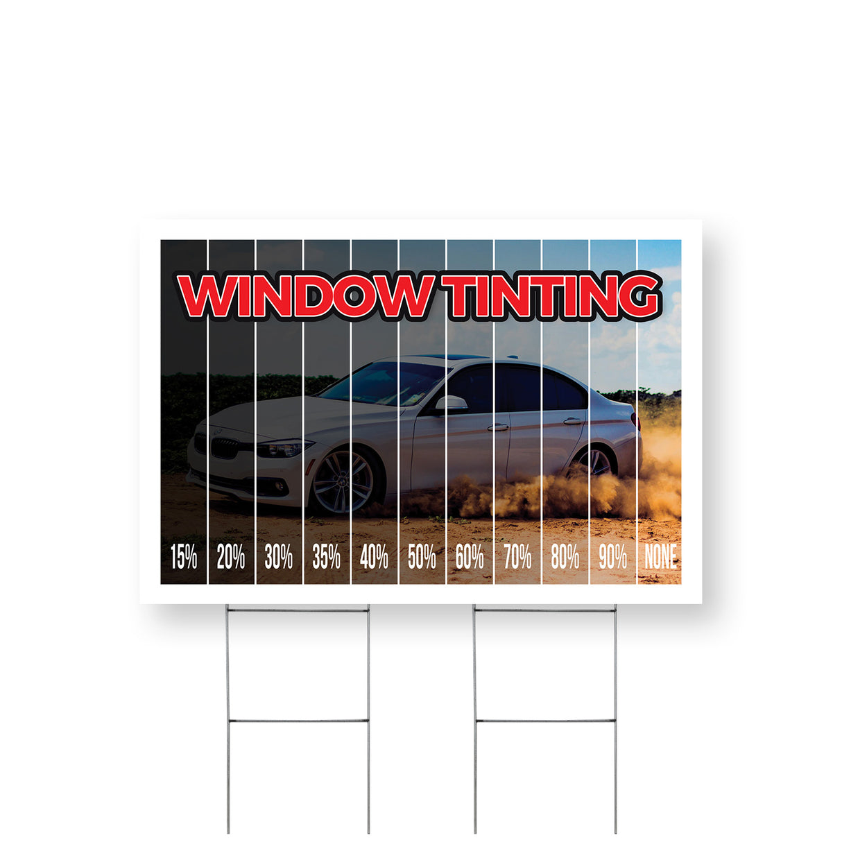 Window Tinting Percentage