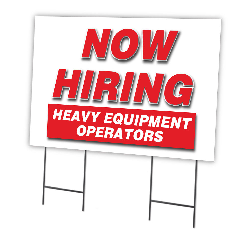 Now Hiring Heavy Equipment Operators