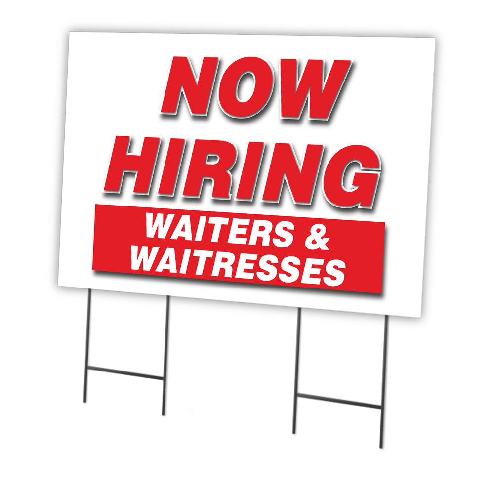 Now Hiring Waiters & Waitresses