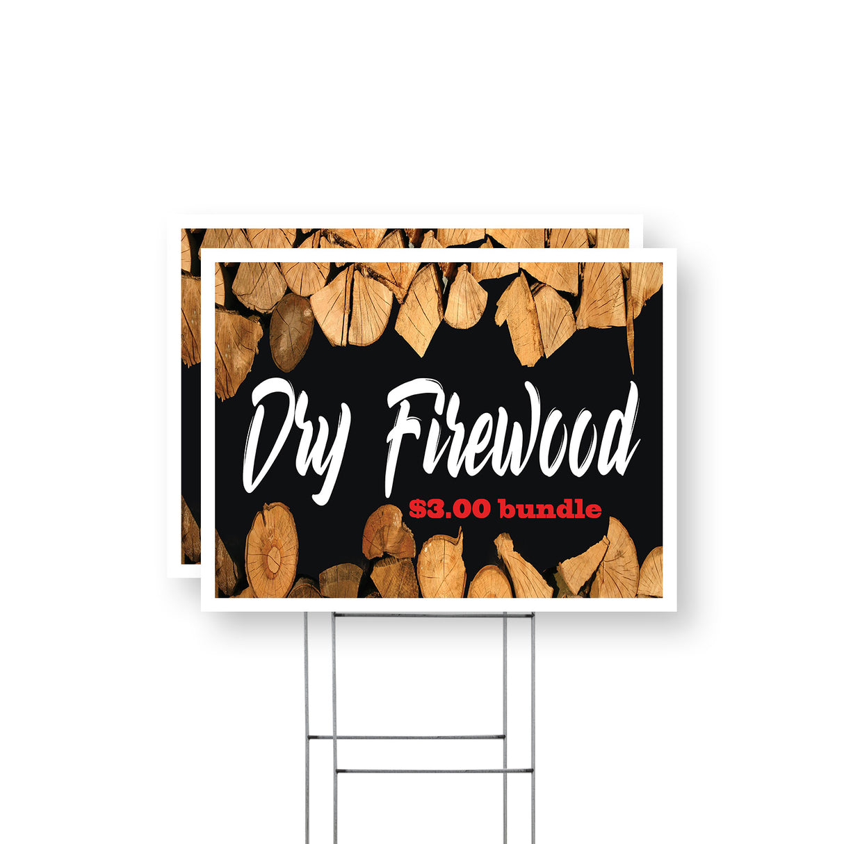 Dry Firewood $3.00 a Bundle