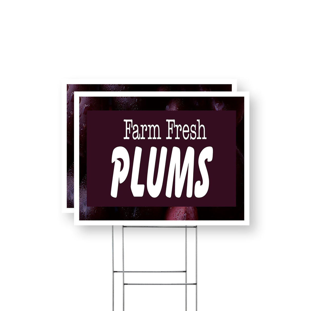 Farm Fresh Plums
