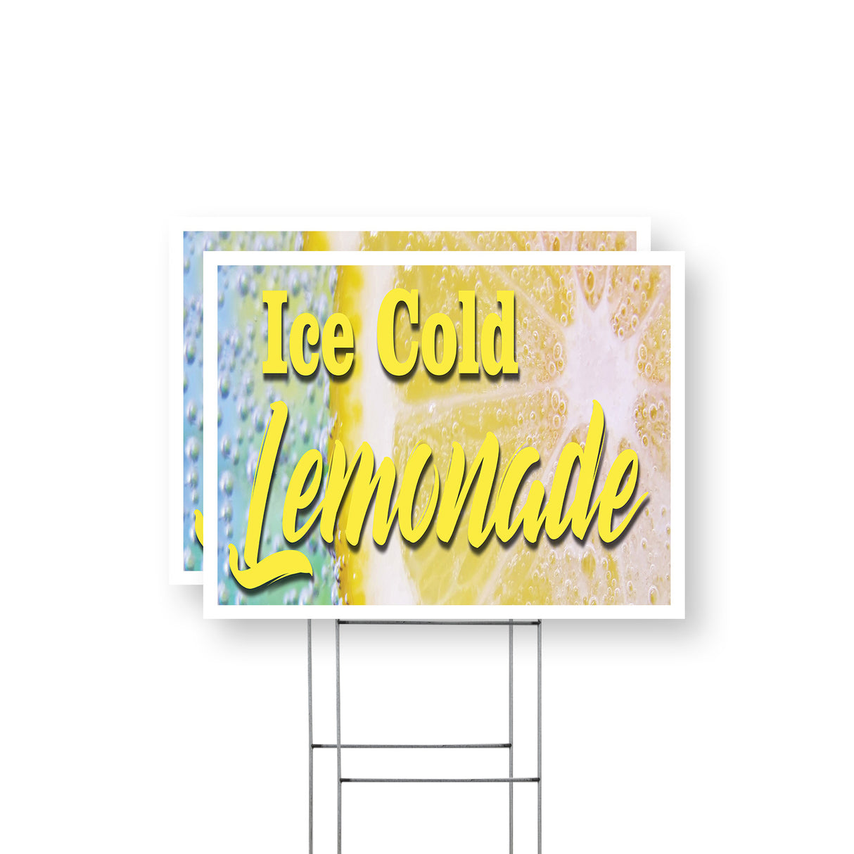 Iced Cold Lemonade