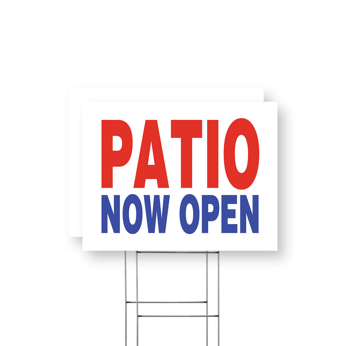 Patio Now Open