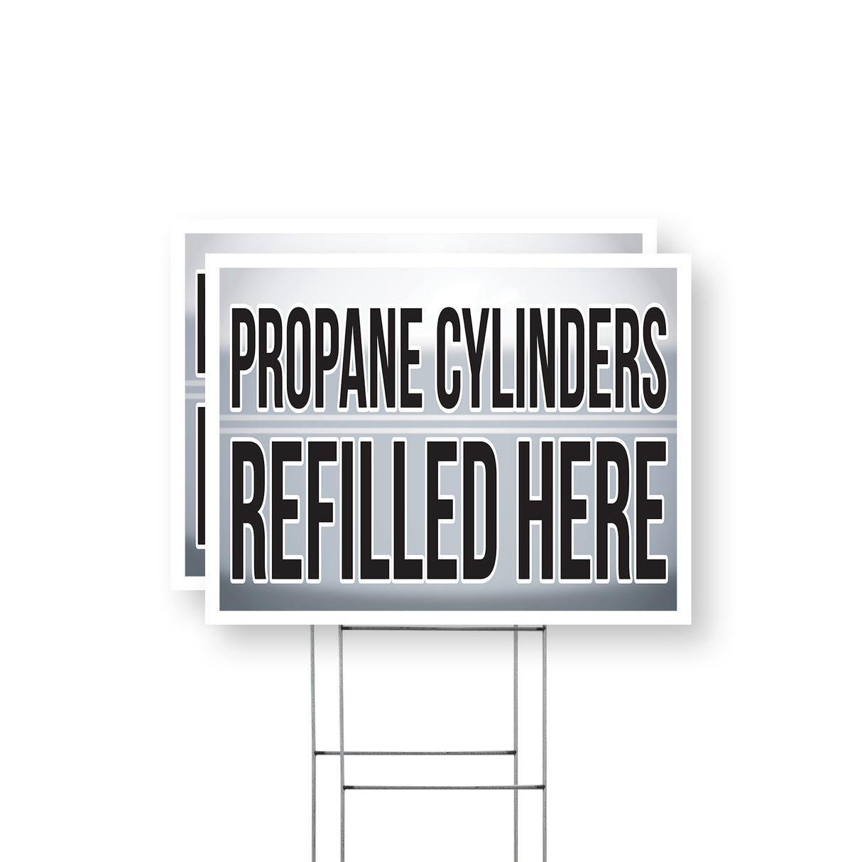 Propane Cylinders Refilled Here