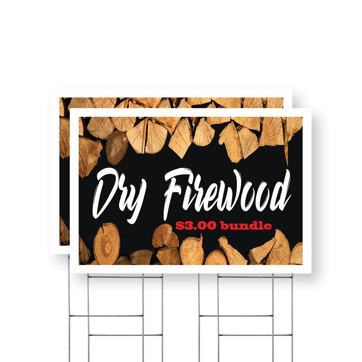 Dry Firewood $3.00 a Bundle