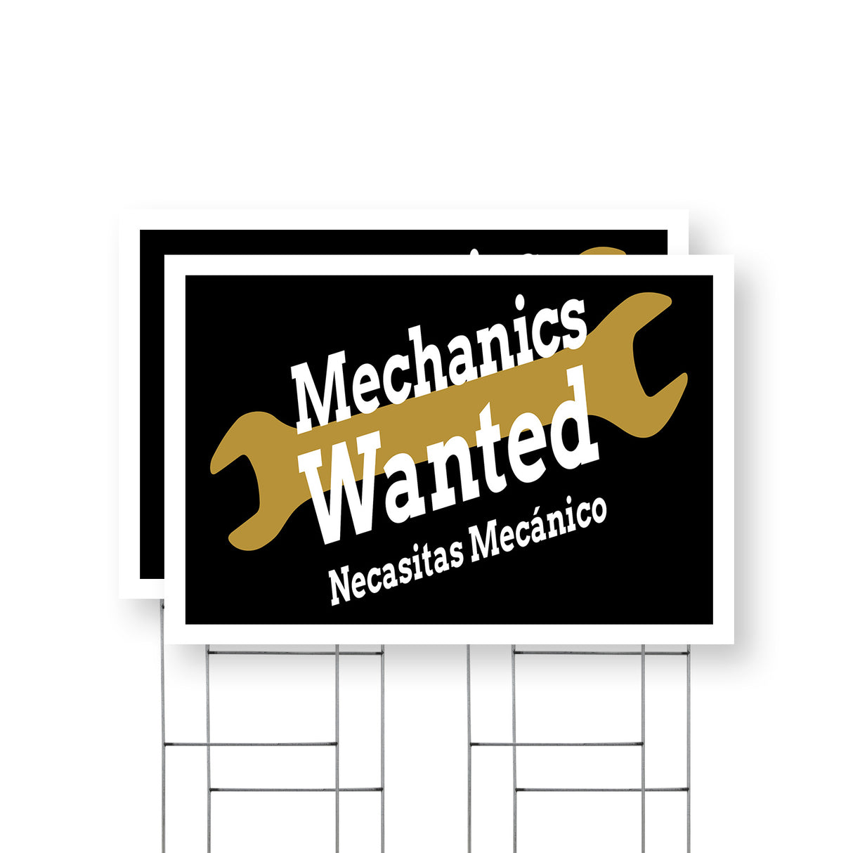 Mechanics Wanted English Spanish