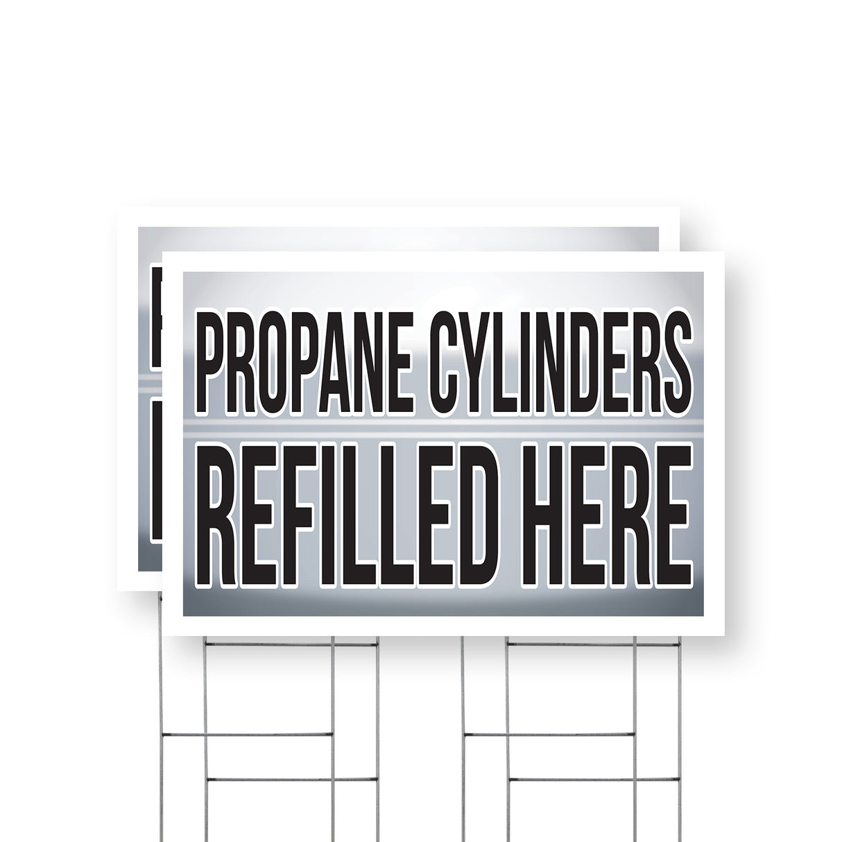Propane Cylinders Refilled Here