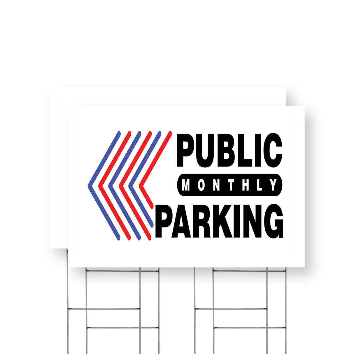 Public Monthly Parking Left