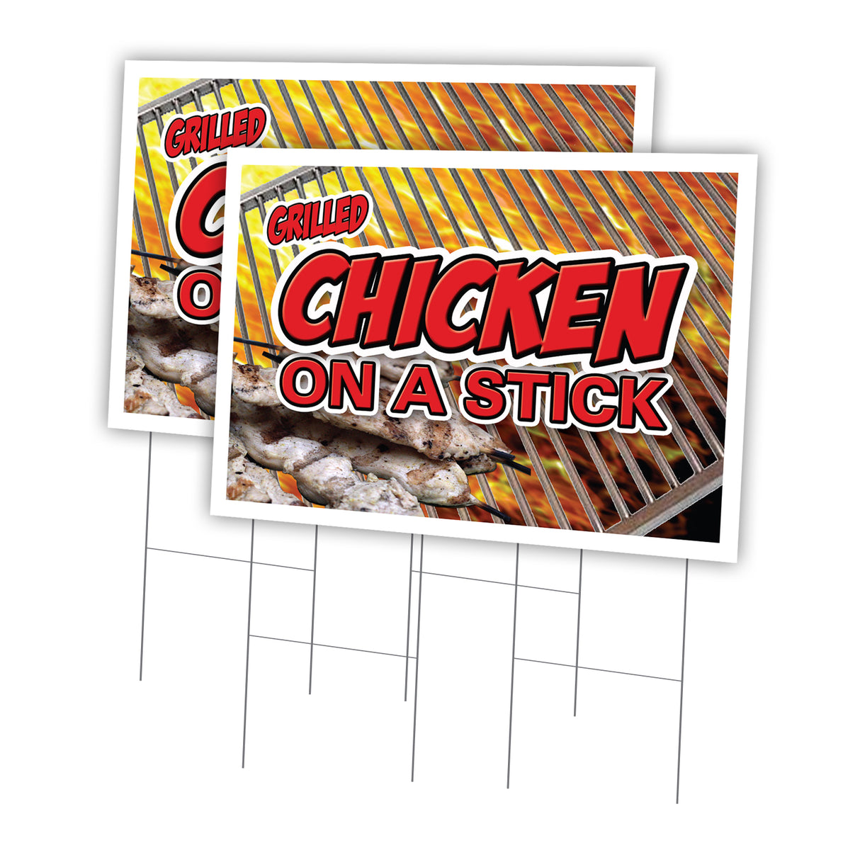 CHICKEN ON A STICK