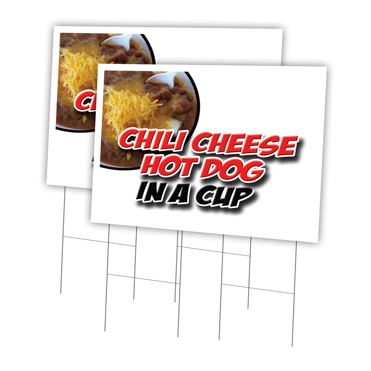 CHILI CHEESE HOT DOG CUP