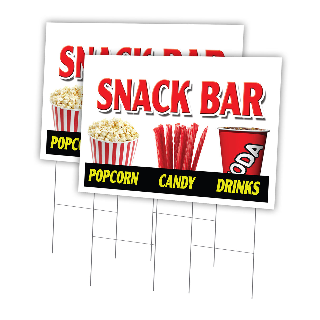 SNACK BAR CANDY POPCORN