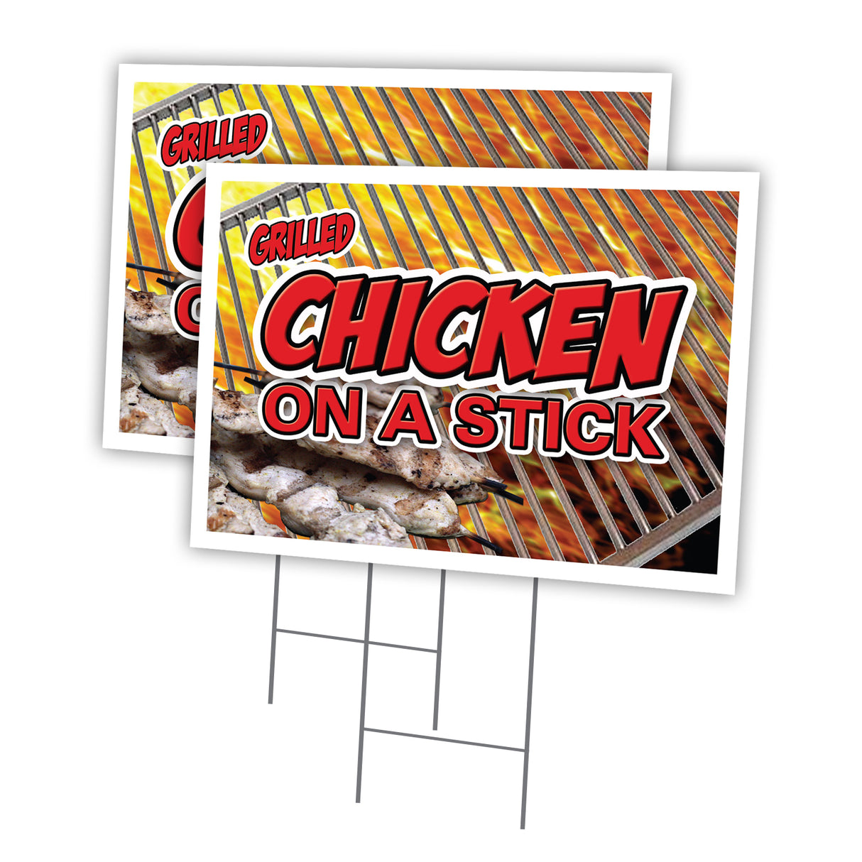 CHICKEN ON A STICK