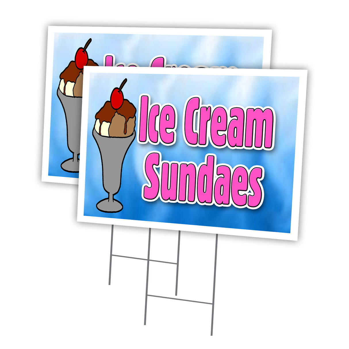 ICE CREAM SUNDAES