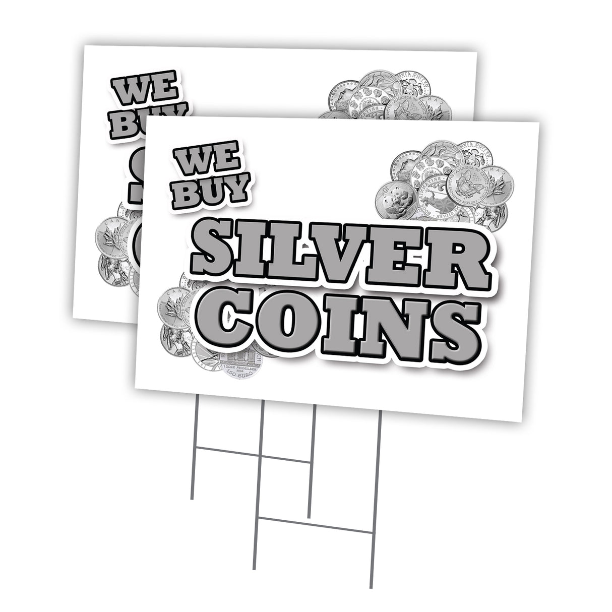 WE BUY SILVER COINS Â