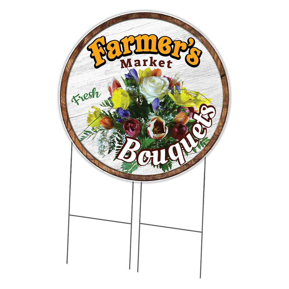 Farmer's Market Bouquets Circle