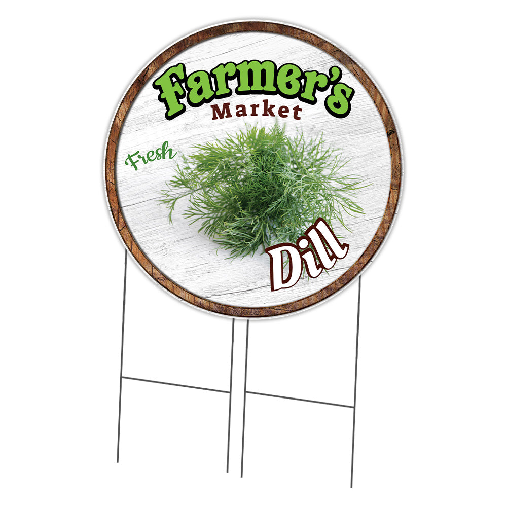 Farmer's Market Dill Circle