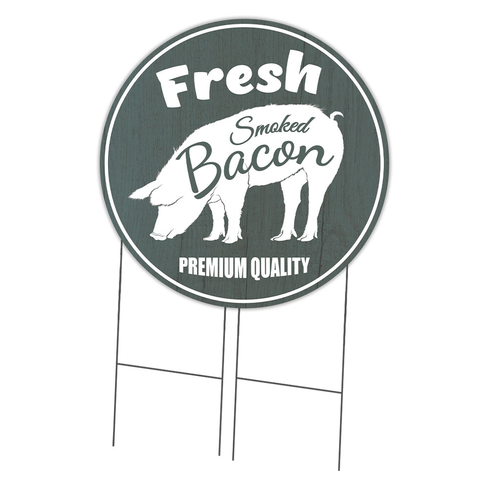 Farmer's Market Fresh Smoked Bacon Circle