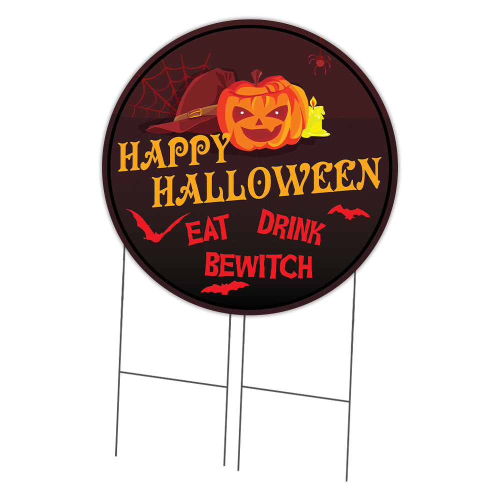 Happy Halloween Circle