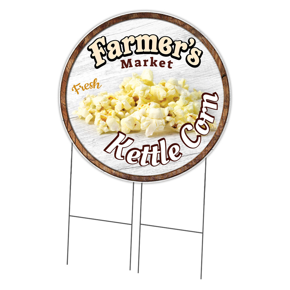 Farmer's Market Kettle Corn Circle