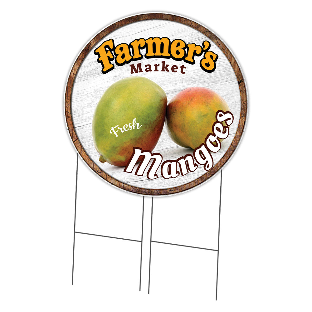 Farmer's Market Mangoes Circle