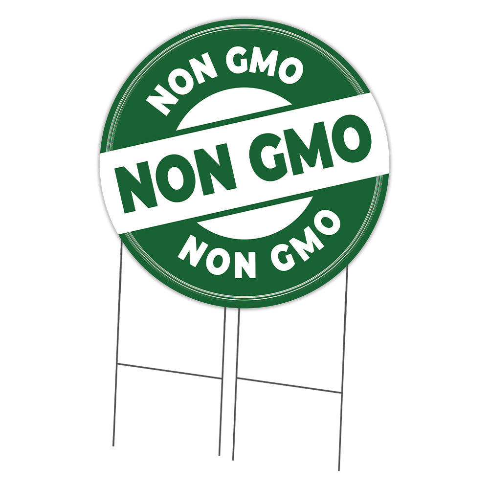 Farmer's Market Non Gmo Circle