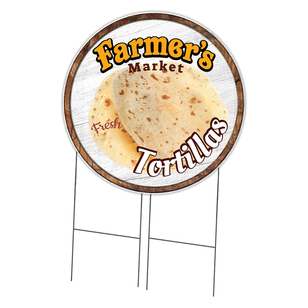 Farmer's Market Tortillas Circle