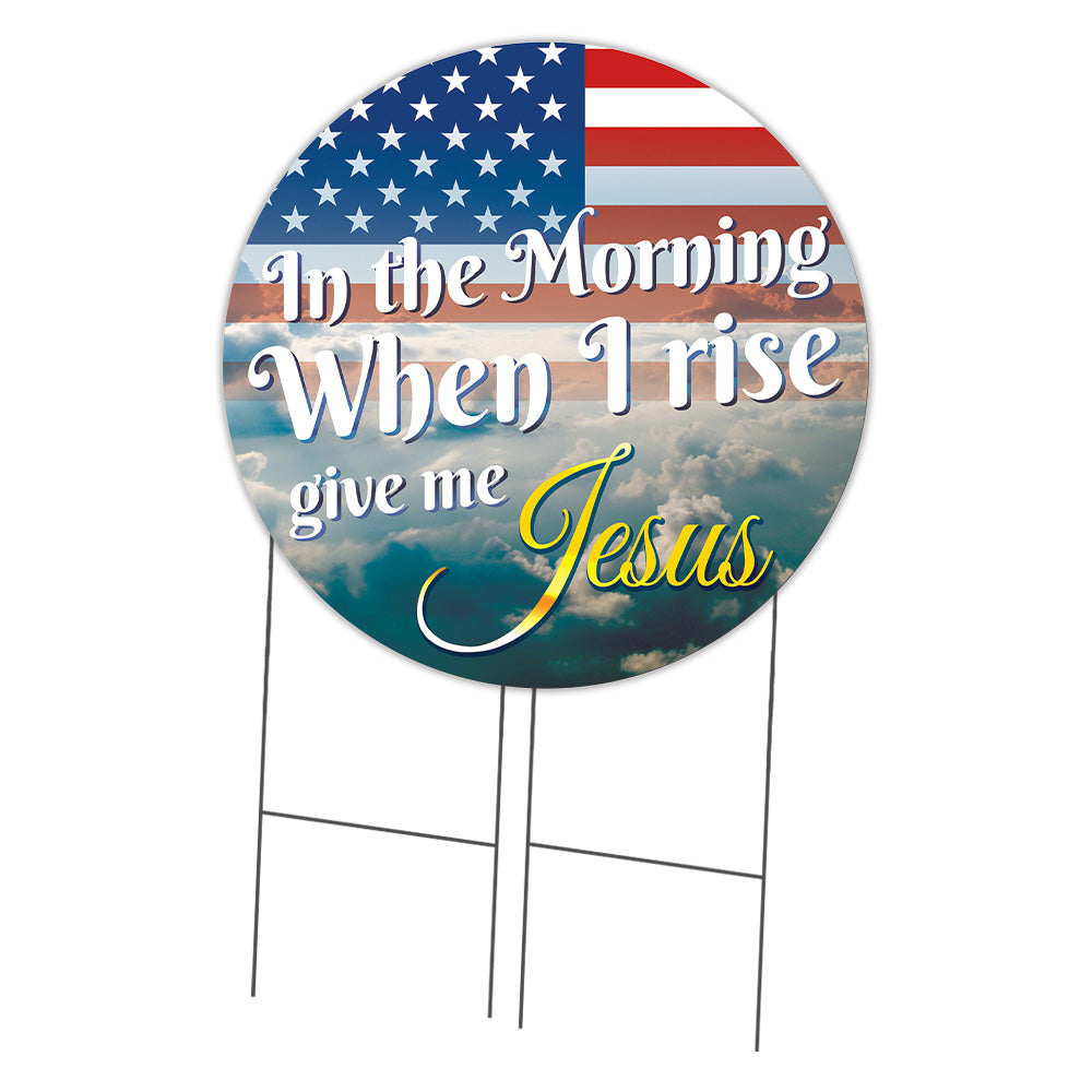 When I Rise Give Me Jesus Circle