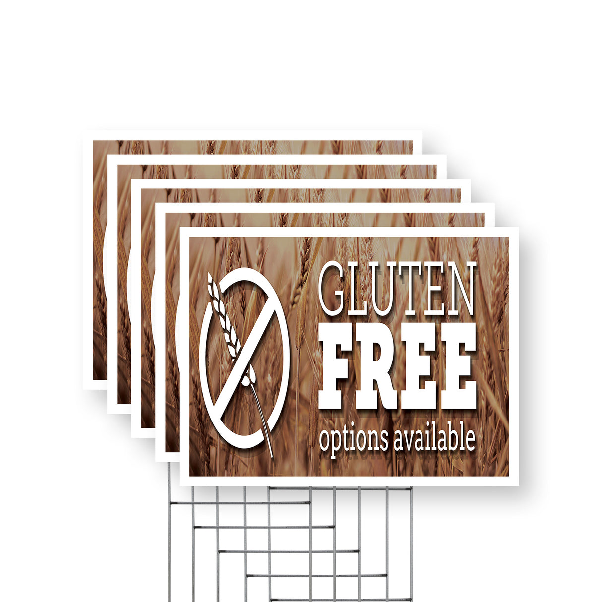 Gluten Free Options Available