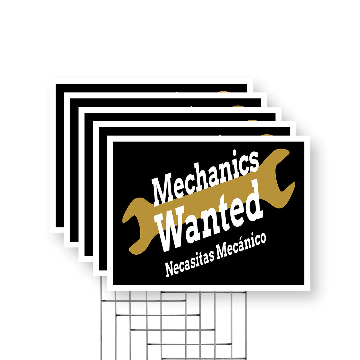 Mechanics Wanted English Spanish