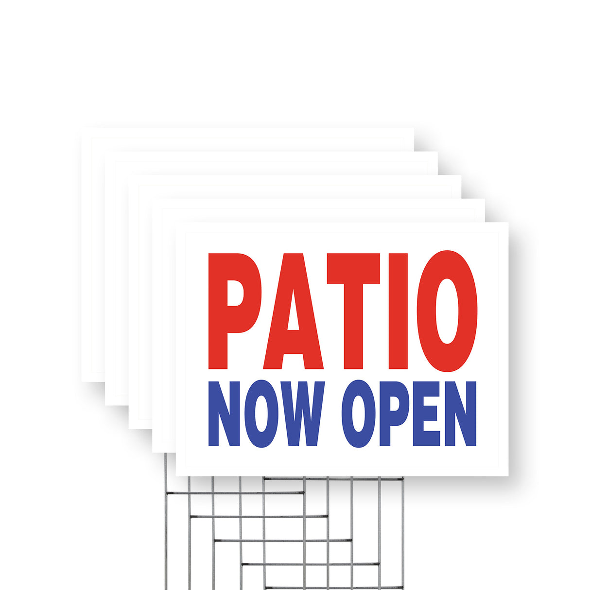 Patio Now Open