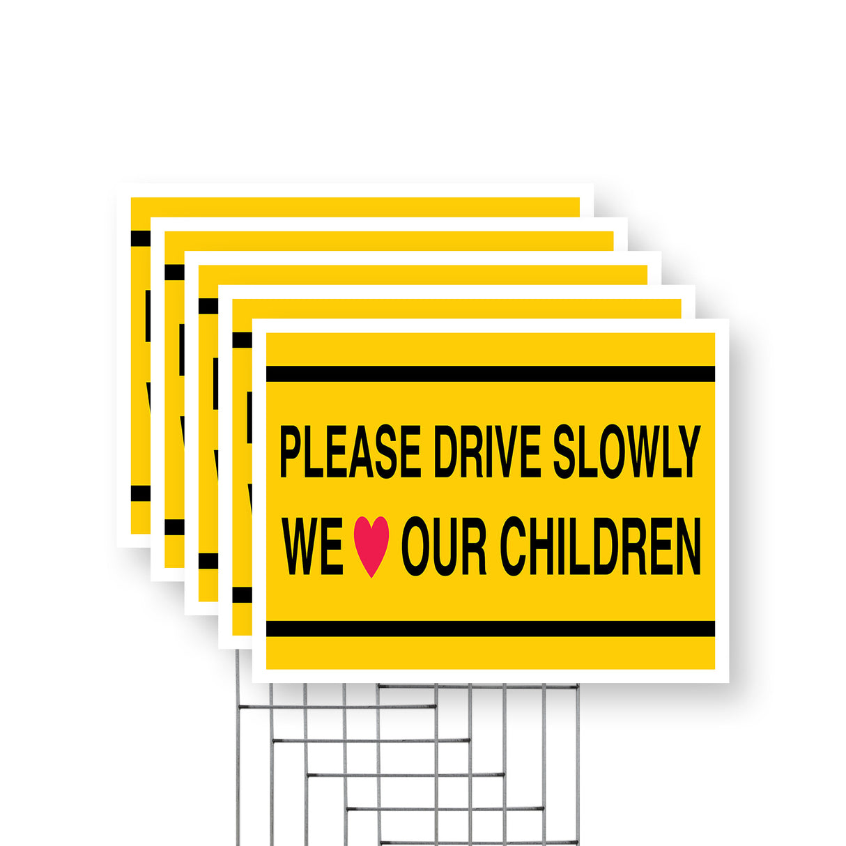 Please Drive Slowly We Love Our Children