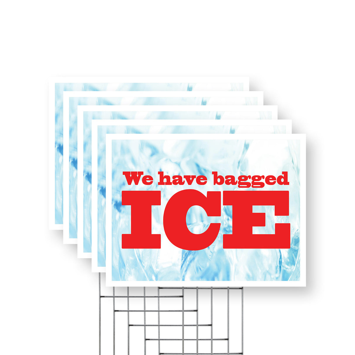We Have Bagged Ice