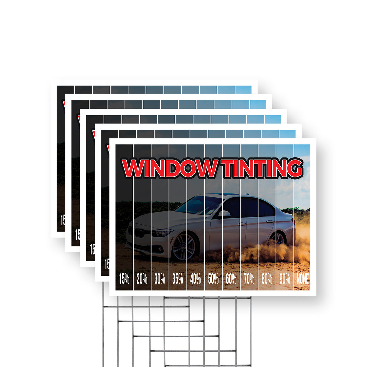 Window Tinting Percentage