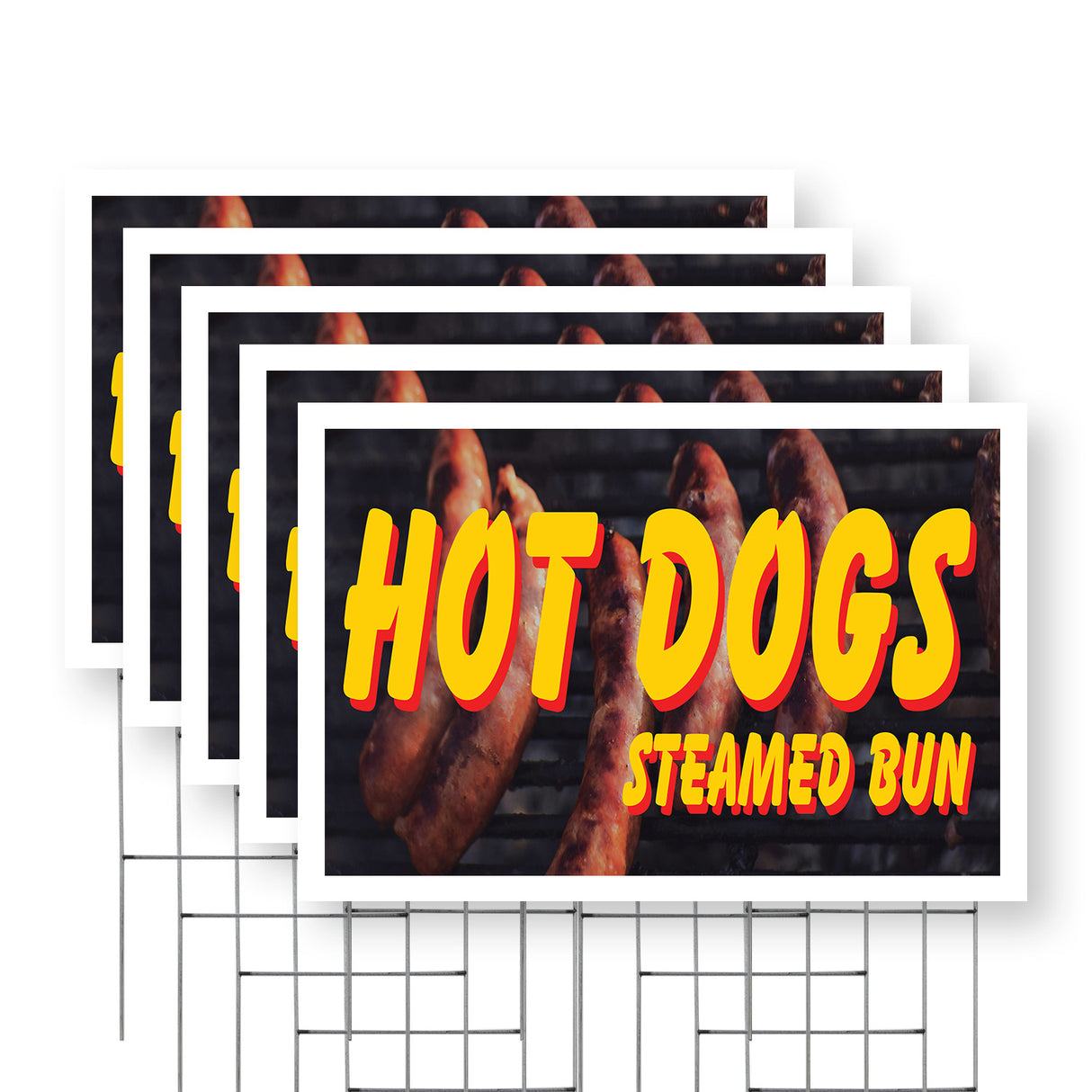 Hot Dogs Steamed Bun