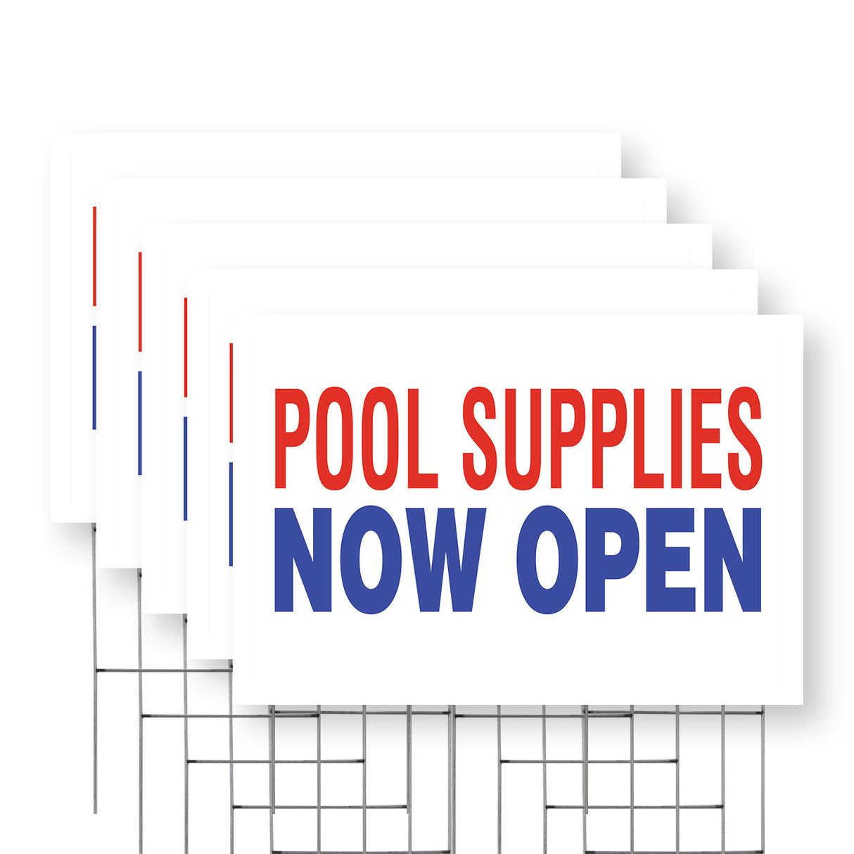 Pool Supplies Now Open