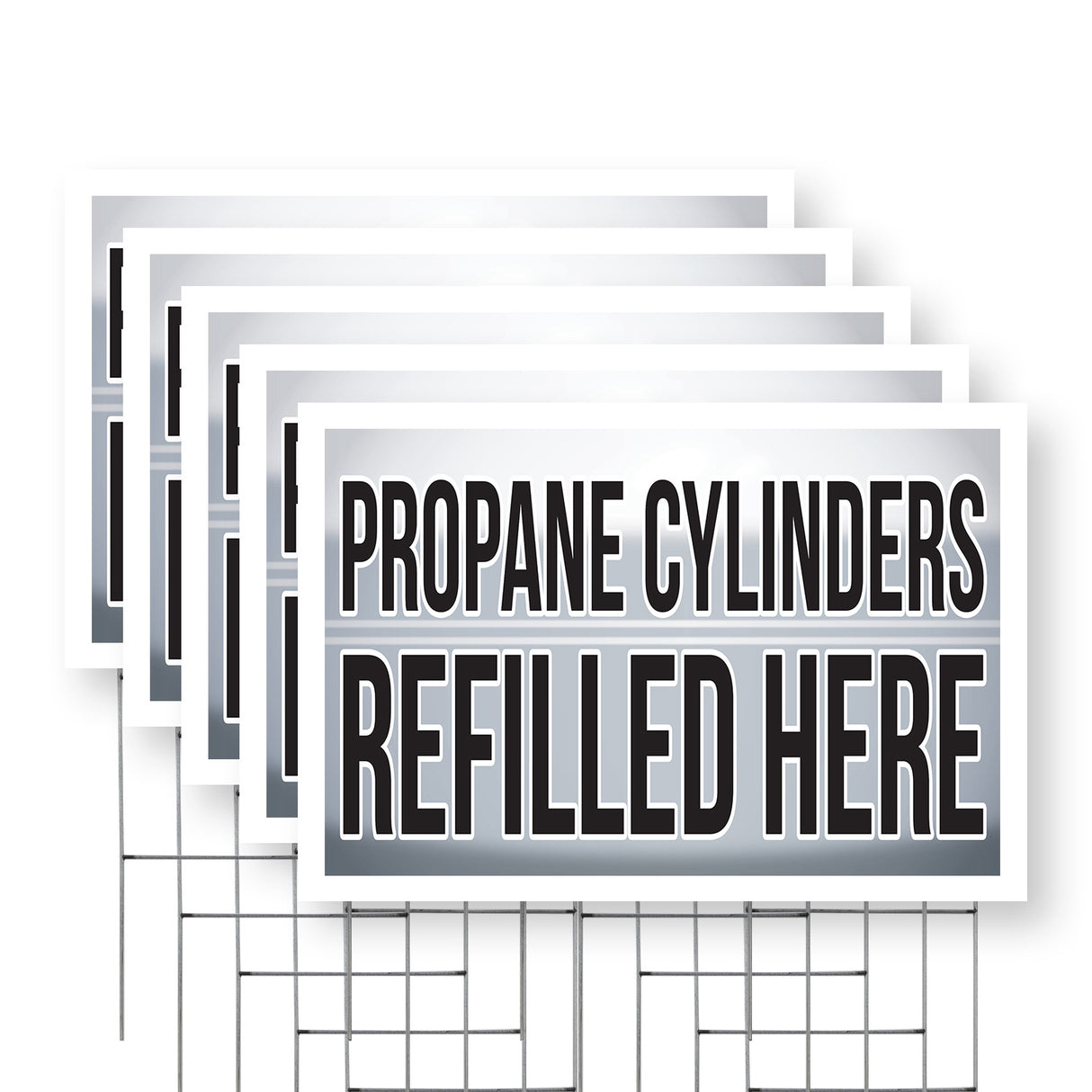 Propane Cylinders Refilled Here