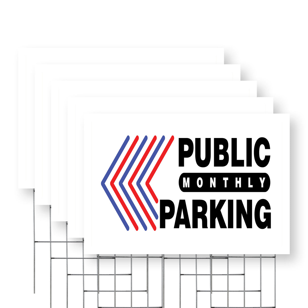 Public Monthly Parking Left