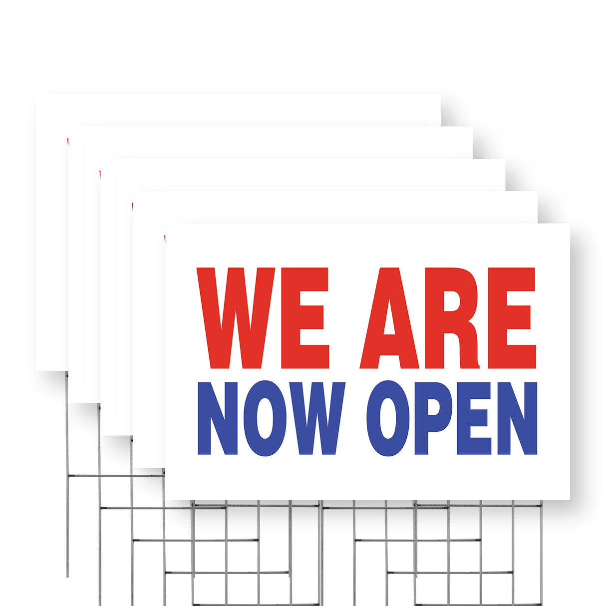 We Are Now Open