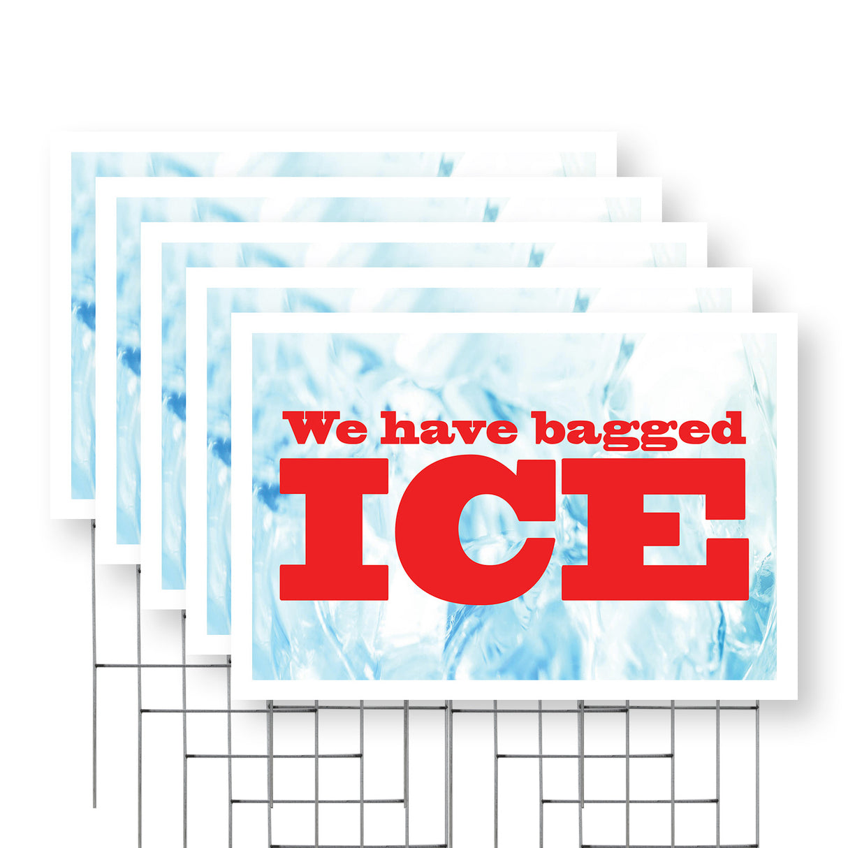 We Have Bagged Ice