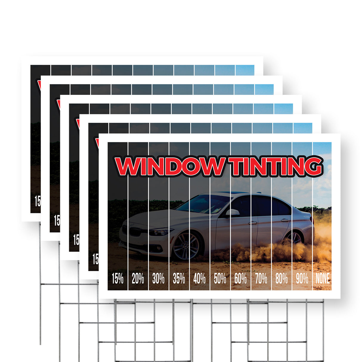Window Tinting Percentage